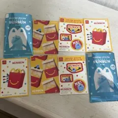 マクドナルド パペットスンスン シール 3枚セット