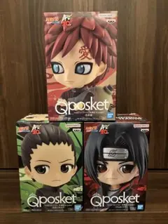 NARUTO フィギュア　Qposket 3種セット