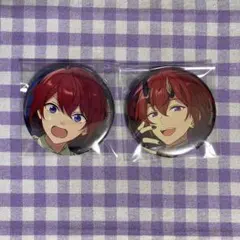 あんさんぶるスターズ あんスタ 缶バッジ 朱桜司