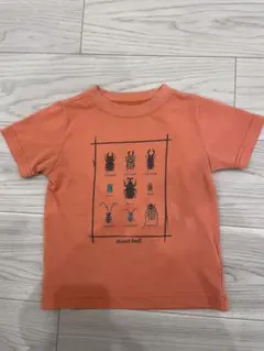 mont-bell ウイックロンTシャツ甲虫100cmオレンジのサムネイル
