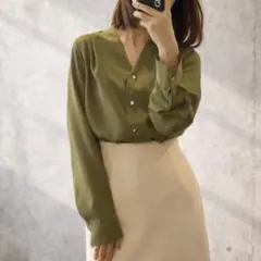 Natural Beauty Basic とろみ ブラウス