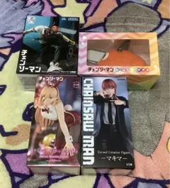 新品未開封！チェンソーマンプライズフィギュア４個セット！