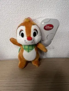 Disney Store チップ ぬいぐるみ キーホルダー付き