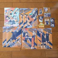 ハイキュー!! 烏野　クリアアートボード　ステッカー　ウエハースシール　カード