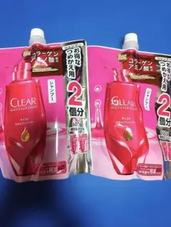 【2個セット】 CLEAR モイスト スカルプシャンプー つめかえ用 600gのサムネイル