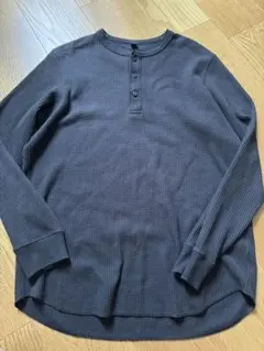 UNIQLO ユニクロ　サーマルヘンリーネック　サイズL