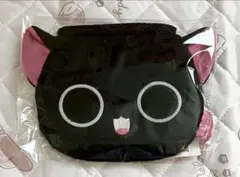 にゃんぱいあ フェイス巾着 ポーチ