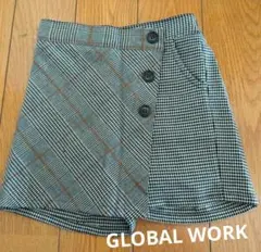 GLOBAL WORKショートパンツ　パンツスカート