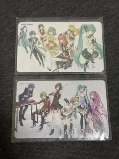 VOCALOIDアルバム購入特典フェイクカード2点セット