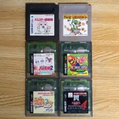※ジャンク品※ゲームボーイ ソフト6点