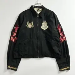 60s Mぐらい 手刺繍 豪華刺繍 ヴィンテージ ベトジャン ベル型タロンのサムネイル