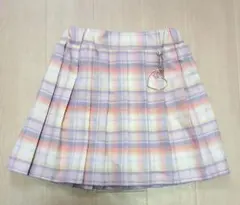 女の子　プリーツスカート　インナーパンツ