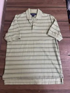 Brooks Brothers ポロシャツ ボーダー グリーン