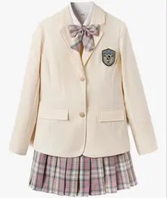 [新品] 女の子 フォーマル スーツ5点セット 150cm 卒服 入学式