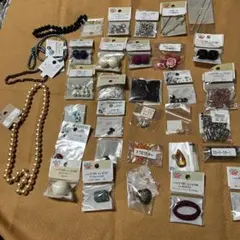 ビーズパーツ35個まとめ売り