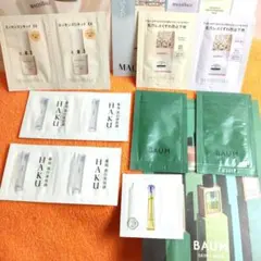 資生堂 BAUM HAKU MAQuillAGE ファンデ 下地 美容液 試供品のサムネイル