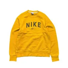 7AS2 NIKE スウェット　イエロー　トレーナー　00's M ラグラン古着