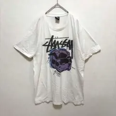 Stussy グラフィックプリント Tシャツ　メンズ　オシャレ　ストゥーシー