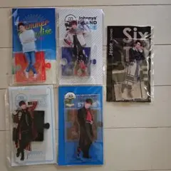 ジェシー SixTONES アクリルスタンド 5点 アクスタ