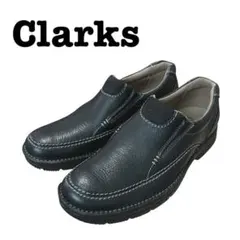 #324 clarks クラークス ネイチャーイージー レザー スリッポン