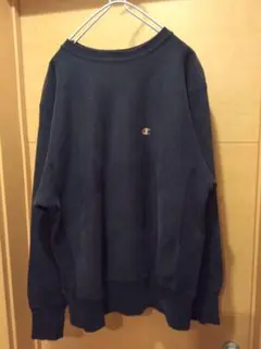 チャンピオン リバースウィーブ ネイビー？スウェット 90s L