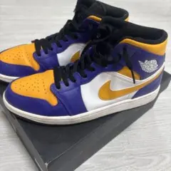 2026年最新】nike air jordan 1 mid lakersの人気アイテム - メルカリ