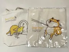 Dear Cat/Dear Dog/トートバッグ/エコバッグ