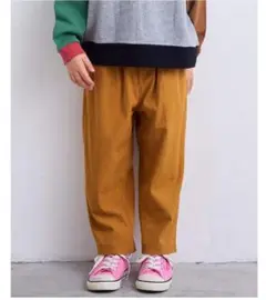 ワッフルコールイージーパンツ マーキーズ　LSP キャメル