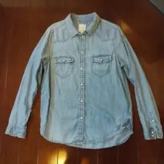 アメリカンイーグル　デニムシャツM
