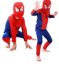 スパイダーマン キッズ コスプレ L