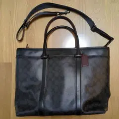 超美品！COACHトートバック　2WAYショルダーバッグ
