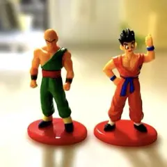 天津飯と孫悟空