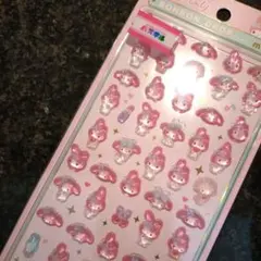 マイメロディ ボンボンドロップシールmini