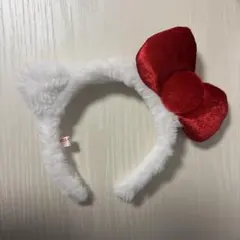 サンリオ 猫耳カチューシャ 赤と白