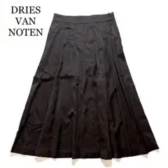 DRIES VAN NOTENフレアスカート DRIES VAN NOTEN ドリスヴァンノッテン 17SS ナイロンフレア
