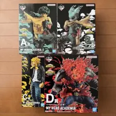 一番くじ 僕のヒーローアカデミア 意志　A, B, C, D賞