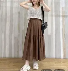 JEANASIS Bシレーギャザースカート