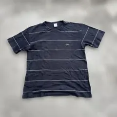 00s nike ボーダーTシャツarchiveレギュラーY2K tech系のサムネイル