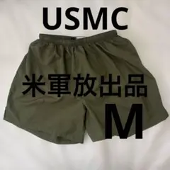 エ*）様 【米軍実物・放出品】トレーニングショーツ Mサイズ オリーブグリーンのサムネイル