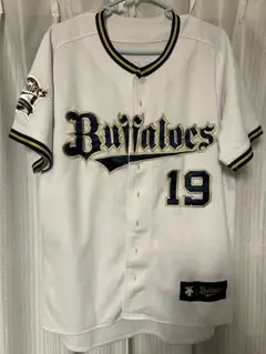 オリックスバファローズ 山岡泰輔 ユニフォーム Lサイズ - メルカリ