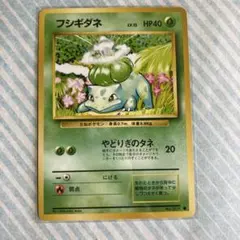 ポケモンカード 旧裏 初版 マークなし フシギダネ No.001 - メルカリ