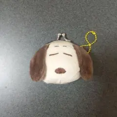 スヌーピー 顔型小銭入れ