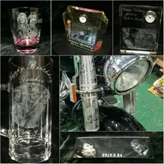 名入れグラスオーダーメイド彫刻ギフト