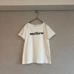 ✿Whim Gazette✿mellow Tシャツ コットン ホワイト 日本製のサムネイル