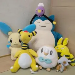 ポケモンぬいぐるみまとめ売り7個セット