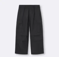 スーパーワイドカーゴパンツ BLACKのサムネイル