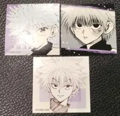 ハンターハンター　キルア　スクエアステッカー