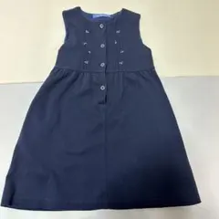 familiar ジャンバースカート 110 ネイビー