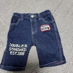 DOUBLE.B ハーフパンツ 90cm デニム