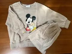 oottbebe ミッキーマウス セットアップ XSサイズ 韓国服 裏毛